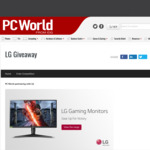 Win an LG UltraGear 27” QHD IPS Gaming Monitor Worth $999 from PC World/LG