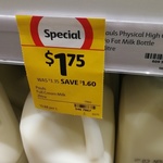 [VIC] Paul's Full Cream Milk 2L $1.75 (Was $3.35) @ Coles, Coburg