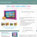 Win a Kids Kindle Fire HD 8 Tablet Worth $150 from Red Beetle Books / Silversphere Media Group