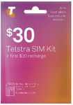 Telstra $30 Pre-Paid Sim Starter Kits $15 + Delivery ($0 C&C) @ Officeworks