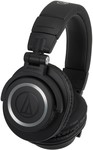 Audio Technica ATH M50XBT Wireless Bluetooth Headphones $172.73 + 2000 Qantas Points @ Qantas Store