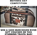 Win a $400 Voucher or Brown Cow Design Travel Bag from Murchison River Swags
