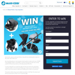 Win a Maxi-Cosi Lila Stroller, Lila Duo Seat & Mico Plus Baby Capsule Worth Over $2,000 from Dorel Australia