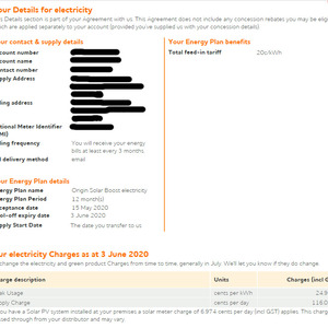 QLD Solar Boost Plan 20c FIT Origin Energy Page 8 OzBargain