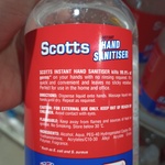 [VIC] Scotts Instant Hand Sanitizer 500ml $10 @ Savemore, Springvale