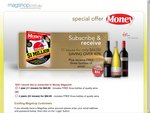Money Magazine $44 for 1 year (11 issues) + 3 bottles of wine or $85 for 2 years (22 issues) + 3 bottles of  wine