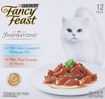 Fancy Feast Inspirations Tuna & Beef or Salmon & Tuna Multipack 24x70g $18 (S&S) / $20 + Delivery ($0 with Prime/ $39+) @ Amazon