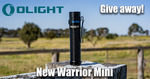 Win an Olight Warrior Mini 1500 Lumen Tactical Torch from Olight Australia
