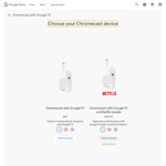 Chromecast with Google TV (+ Bonus $14.85 Google Store Credit) $99 Delivered @ Google Store
