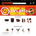 25% off Storewide Powerlifting Equipment ($11.13 Standard Shipping / Spend over $200 Free) @ Harris Stability Systems
