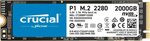 Crucial P1 2TB 3D NAND NVMe PCIe M.2 SSD $343.40 + Delivery ($0 with Prime) @ Amazon US via AU