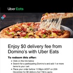 Free Delivery from Domino's @ UberEATS