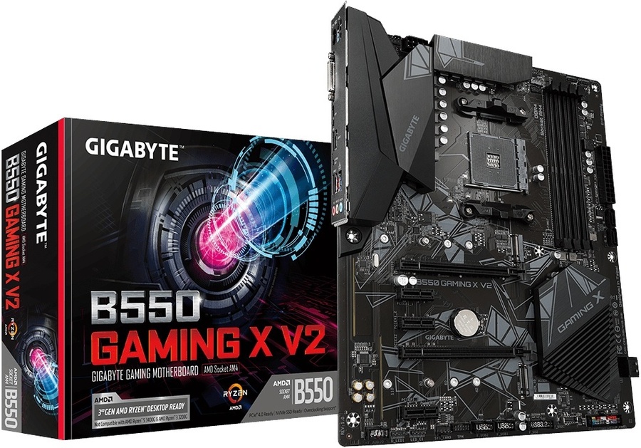 Gigabyte b550 gaming x v2 какие процессоры поддерживает