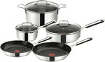 Tefal Jamie Oliver Stainless Steel Mediterranean 5 Piece Set $164 + Delivery (Free C&C) @ The Good Guys