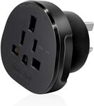 Hasht Daily adapter plug, Travel Adapter UK/US Plug $8.09 (Was $8.99) + Delivery ($0 with Prime/ $39 Spend) @ Hasht Amazon AU