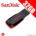 SanDisk Cruzer Blade 32GB USB Flash Drive @ A $23.95 + A $1.95 Shipping Australia Wide