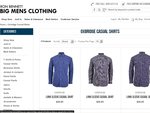 Ron Bennett Big Mens Clothing: 37% Off OXBRIDGE Casual Shirts (2XL-7XL) + Free Delivery