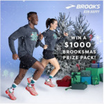 Win Brooksmas Prize Pack (Shoes/Garmin Watch/Brooks Apparel) Prize Pack Worth $1,000 from Brooks (AUS/NZ)