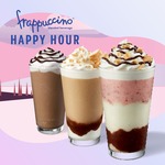 Starbucks Frappuccino Half Price Happy Hour: 5-6pm 24 & 25 February 2022