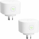 Meross Smart Plug Wi-Fi Outlet with Energy Monitor 2 Pc $27.74 + Delivery ($0 with Prime/ $39 Spend) @ Meross Amazon