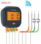 Inkbird Wi-Fi BBQ Thermometer IBBT-4T $85.61 (Was $142.69) Delivered @ Inkbird eBay