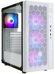 [Afterpay] SilverStone Fara R1 Pro ATX Mid Tower Case w/ 4x ARGB Fans - White $57 (OOS), Black $56 + Delivery ($0 C&C) @ Umart
