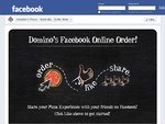 $2 Discount on Value & Traditional Large Pizzas When Ordering Thru Facebook Domino's App!