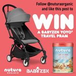 Win a Babyzen YOYO² Travel Pram from Nutura Organic