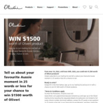 Win $1500 Worth of Sinks and Tapware from Oliveri