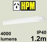 HPM 1.2m LED Batten 4000k $46.90 Delivered @ Eeet5p eBay