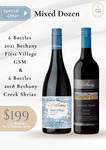 Bethany Barossa Wine Mixed Case: 6x First Village GSM & 6x Bethany Creek Shiraz - 12 Bottles $199 Delivered @ Kent Town Drinks