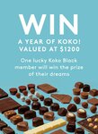Win a Year's Supply of Chocolate Worth $1,200 from Koko Black