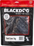 BLACKDOG Beef Liver 1kg - $22.49 ($20.24 S&S) + Delivery ($0 with Prime/ $39 Spend) @ Amazon AU
