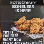 [VIC] Free Hot & Spicy Boneless Chicken Sample @ KFC (401 Swanston St, Melb)