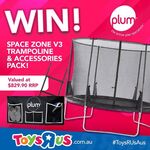 Win a Plum Space Zone V3 Trampoline & Accessories Pack from Toys “R” Us Australia