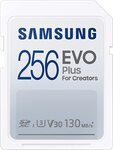 Samsung EVO Plus SDXC 256GB UHS-I Card $33.60 + Delivery ($0 with Prime/ $49 Spend) @ Amazon US via AU