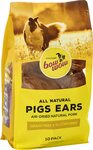 Bow Wow Pigs Ears Dog Treats, 10 Pack $9.68 (RRP $21) + Delivery ($0 with Prime/ $39 Spend) @ Amazon AU