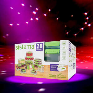 Sistema Food Storage Containers, 28-Piece Set