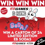 Win 1 of 15 Cartons of Red Frog Soda from EB Games