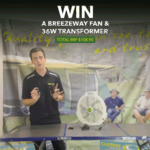 Win a 12v Breezeway Fan and a 36W Transformer from Outdoor Connection