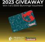Win 1 of 3 $100 Bunnings Warehouse Vouchers from PROFECT1 Roofing & Plumbing
