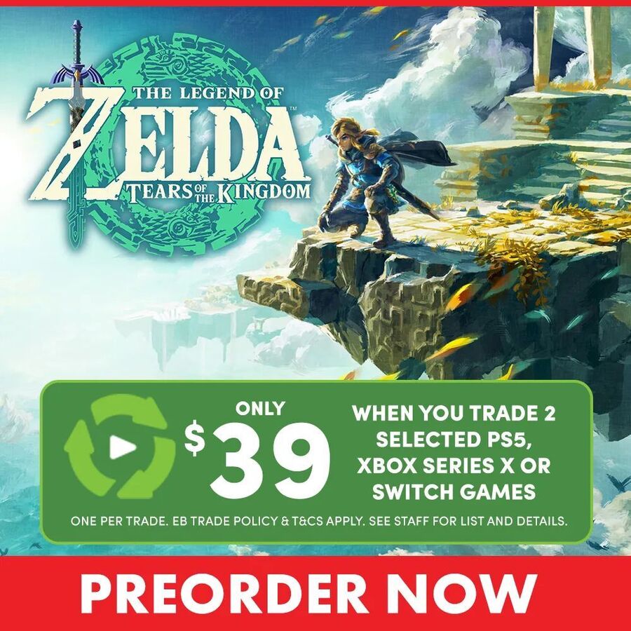 Trade In Nintendo Switch - OLED Model - The Legend of Zelda: Tears