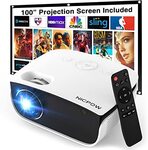 Nicpow Outdoor Projector, Mini Projector with 100" Screen $135.99 Delivered @ SANGBIAO via Amazon AU