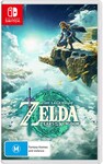 [Switch] The Legend of Zelda: Tears of The Kingdom $76 + $10 Delivery ($0 C&C/in-Store/$100 Order/DJ AmEx Member) @ David Jones