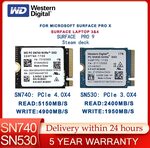 Western Digital SN740 PCIe Gen4 NVMe M.2 2230 SSD: 1TB $91.02 Shipped @ Unikflash AliExpress