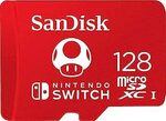 SanDisk Nintendo-Licensed 128GB MicroSD Card $29.78 + Delivery ($0 with Prime/ $39 Spend) @ Amazon AU