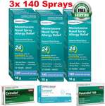 3x 140 Dose Mometasone Spray + Bonus Hayfever Trio $42.99 Delivered @ PharmacySavings