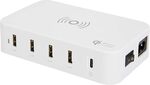 HPM USB and Qi Wireless Charge Hub D123WTC $24.99 + Delivery ($0 with Prime/ $39 Spend) @ Amazon AU