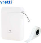 Vretti Portable Bluetooth Label Printer HP2+ (Comes with 1 Roll of Label Tape) US$12.50 (~A$19.43) Delivered @ Vretti