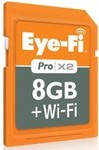 Eye-Fi Pro 8GB X2 Wi-Fi N SDHC Wireless Memory Card w/ RAW & Auto Geo-Tagging $88 + Free Postage